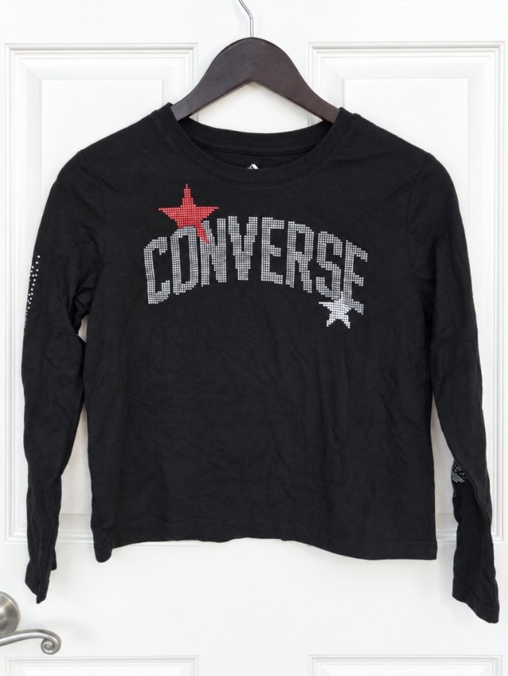 Converse Long-Sleeve Graphic Shirt Boys Sz Lg